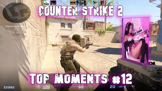 CS2 Top Moments 12 Fragmovie Мувик cs2 fragmovie [upl. by Rutter572]