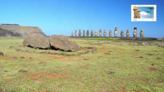 Ahu Tongariki  Isla de Pascua  Chile 365  turismo en Chile [upl. by Jeffers]