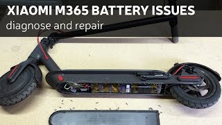 Xiaomi M365 Battery Issues  Diagnose And Repair [upl. by Enerual614]