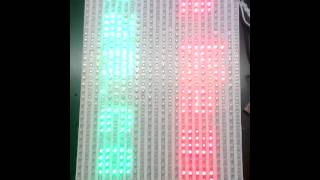 Testing a 24x30 WS2811 RGB LED Array [upl. by Service804]