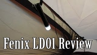 Fenix LD01 Flashlight Review with Beamshots [upl. by Mian]