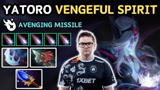 🔥 736 VENGEFUL SPIRIT Avenging Missile Safelane Highlights 🔥 YATORO  Dota 2 [upl. by Yaeger]