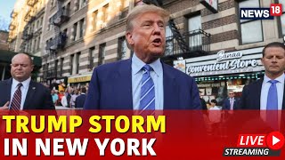 Trump Live  Trump Rally In New York Live  Trump News Live  US Election 2024  US News Live  N18G [upl. by Amees75]