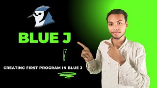 Creating First Program in java  Computer Appplications  Java Class 10  ICSE  BlueJ [upl. by Cecily]