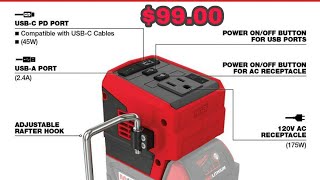 ⚠️ MILWAUKEE M18 175 WATT INVERTER PRICE AND SPECS HAVE BEEN ANNOUNCED 🤙🤙🎈 [upl. by Mcfarland]