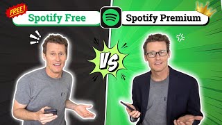 Spotify Premium vs Free Version [upl. by Ardelis]