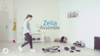 MaxiCosi l Zelia pushchair l How to assemble [upl. by Kolosick]