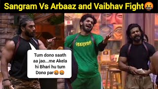 Sangram ne kiya Gussa Vaibhav aur Arbaaz ko😱  Bigg Boss marathi season 5 [upl. by Arytahs155]