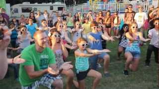 Flash mob wedding proposal  2012 Stanislaus County Fair [upl. by Arret]