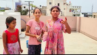 అందరికి హోలీ శుభాకాంక్షలు Friends  Nenu mi Ammulu  ammulu videos  ammulu holi video vlog [upl. by Aleron401]