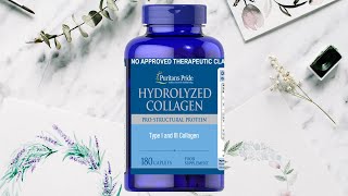 Collagen Hydrolyzed by Puritans Pride  PuritansPrideph [upl. by Balfour]