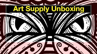 Unboxing Art Supplies From Jerrys Artarama November 2023 [upl. by Bigford]