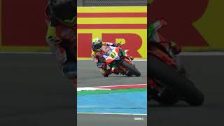 Aegerter and Bassani clash at Assen [upl. by Gadmann]