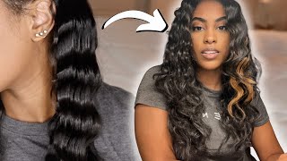 CRIMPING MY HAIR FOR THE FIRST TIME  How To Crimp Your Natural Hair  Bed Head Wave Artist [upl. by Anwad190]