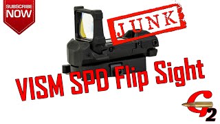 VISM SPD Solar Flip Red Dot Sight Review [upl. by Lisha]