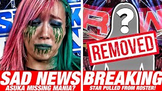 VERY SAD NEWS FOR ASUKA TOP WWE STAR REMOVED FROM ROSTER AEW RATINGS THIS WEEK WRESTLING NEWS [upl. by Suzan769]