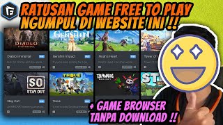 Website Gratis  Game Free to Play Semua Isinya  Bahkan Sama Game Browser Gabut PC Tanpa Download [upl. by Luzader692]