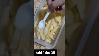 French Fries Recipe  Air Fryer Recipes 🥔🕶️ binterajab frenchfriesrecipe airfryerrecipe [upl. by Devinna]