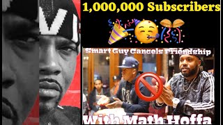 Math Hoffa 1 Million Subs  Speaks on Regretting interviewing SMART amp Esso of Bag Fuel worst co host [upl. by Idnam]