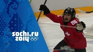 Ice Hockey  Womens Bronze Medal Match  Switzerland v Sweden  Sochi 2014 Winter Olympics [upl. by Noinatrad]