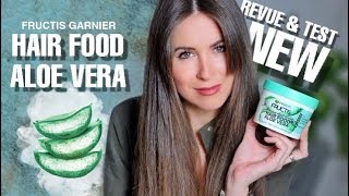 NOUVEAU HAIR FOOD ALOE VERA GARNIER  IL VAUT QUOI 🤔 [upl. by Navonoj]