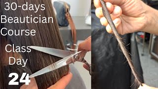 Dry Damage Hair Ko Kaise Thik Karen 30Days Beauty Parlour Course Class 24 [upl. by Alian]