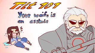 Tilt 101  Your Waifu is an Asshole  OVERWATCH Shenpai vs LoneWolves [upl. by Cline]