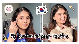 My Korean makeup routine  Arishfa Khan [upl. by Mala]