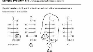 CHM 129 124 Identifying Enantiomer Diastereomer and Epimers [upl. by Neyugn]