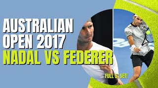 Australian Open 2017 Final der Männer 5 Satz Nadal vs Federer [upl. by Wernher301]