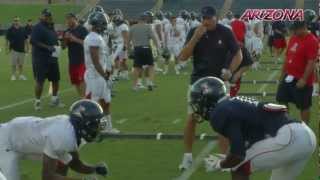 Arizona Football Fall Camp Report Day 5 [upl. by Nilrev599]