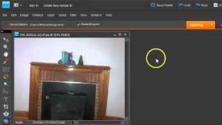 How to Use Photoshop Elements Straighten Tool [upl. by Anasiul]