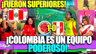 NARRADORAS PERUANAS FURIOSAS TRAS PERDER ANTE COLOMBIA en el HEXAGONAL ¡ES UN EQUIPO PODEROSO [upl. by Weigle]