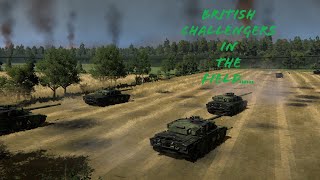 Regiments Gameplay  British Army engage Russians [upl. by Oppen]