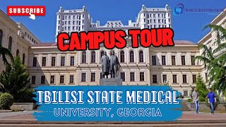 Exclusive Tbilisi State Medical University  Georgia  Complete Campus Tour  World Education Centre [upl. by Ailecra]