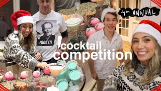 VLOG the 4th annual FAMILY xmas cocktail competition [upl. by Doralynn]