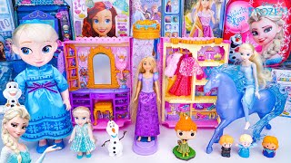 Disney Frozen Toys Collection Unboxing  Disney Princess Ready for The Ball Playset [upl. by Emelina186]