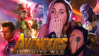 First time watching AVENGERS INFINITY WAR 2018 Part 2  DUST amp BLOOD [upl. by Dihsar393]