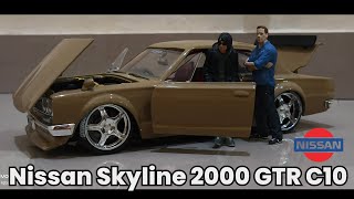 Nissan Skyline 2000 GTR C10 by Jada toys 124 [upl. by Atsirc]