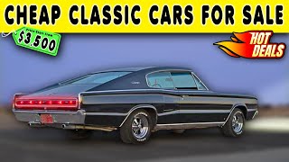 Todays Driver Discount Finds 15 Classic Cars Prices Unqiue Owner Deals Here [upl. by Hevak]