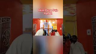 Iskon Temple Durga Puja theme pandal 2024  durgapuja2024 [upl. by Cherey]