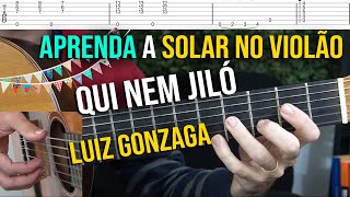 AULA  Qui Nem Jiló  APRENDA A SOLAR NO VIOLÃO [upl. by Aititel106]