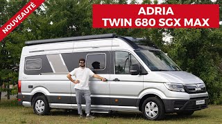 Découvrez en exclusivité le nouveau ADRIA Twin 680 SGX MAX sur MAN [upl. by Desberg]