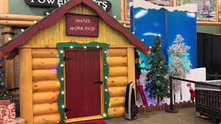 Picture w Santa Claus at Santa’s Wonderland at Cabela’s Sporting Goods Store Bass Pro Shops fun [upl. by Noiraa]