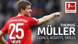 Best Of Thomas Müller  Best Goals Assists Skills amp Moments [upl. by Swann469]