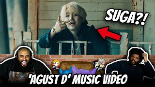 Agust D Agust D MV REACTION [upl. by Llerrom]