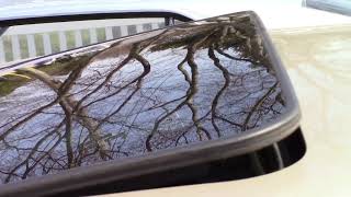 SUNROOF CLUNKING Heres How To Fix It And Its Easy [upl. by Dulciana]