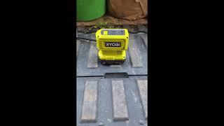 Ryobi One 18v Cordless High Pressure Digital Inflator Air Compressor [upl. by Suu]