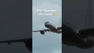 B757 RB211 Engines Make Blue Note Like Sound aviationlovers aviation airplane [upl. by Enoed419]