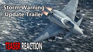 Storm Warning Update Trailer War Thunder TEASER REACTION [upl. by Salinas981]